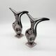 Pair of "zoomorphic" vases – ceramic, Italy, 1960s