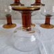 Lot de 6 verres à pied vintage