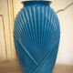 Opalescent Vase art deco hanch Hocking