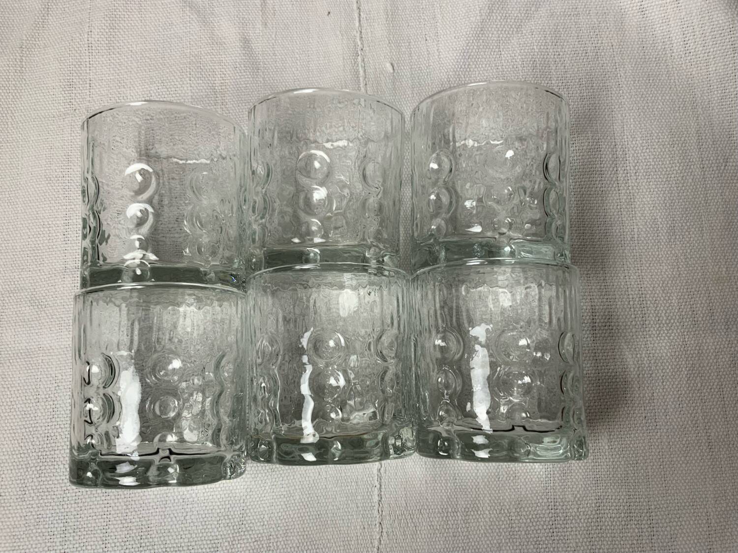 6 glasses, 1970