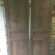 Double pine closet doors