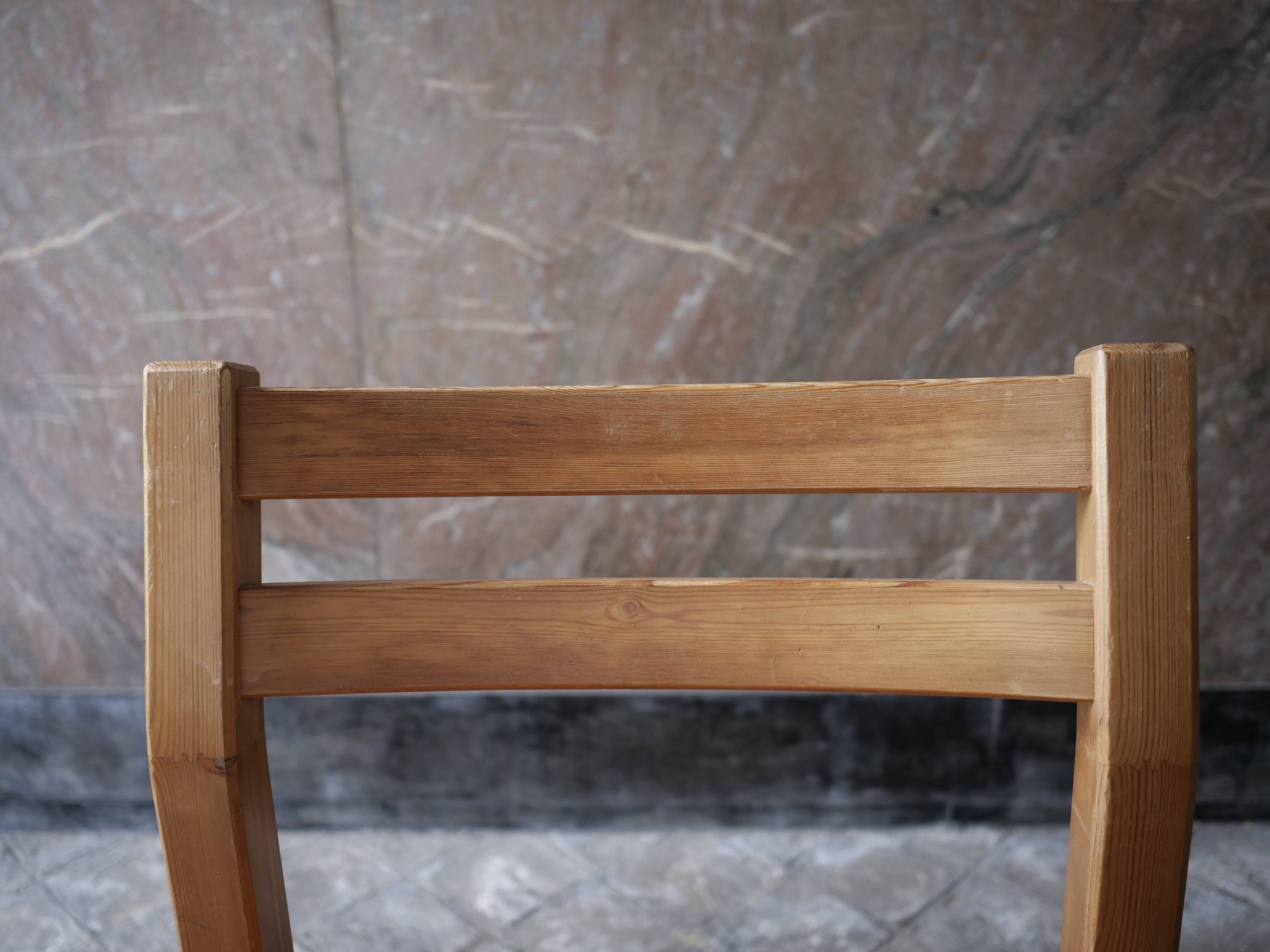 Paire de chaises danoises en pin