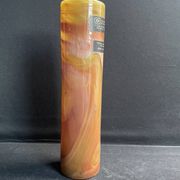Vase cylindrique signé – Verriers de Maure Vieil
