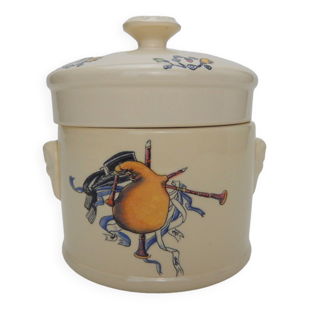 Terrine foie gras Sarreguemines collection Ma Bretagne Selency