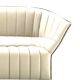 Canapé en cuir 3 places Ligne Roset modèle Moel