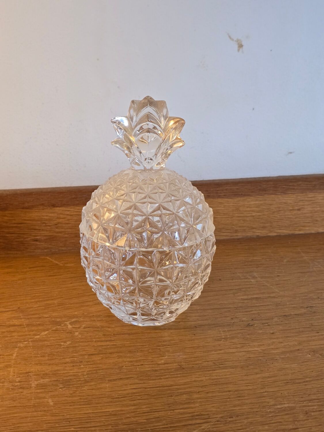 Crystal pineapple sweet bowl from the 1960s.