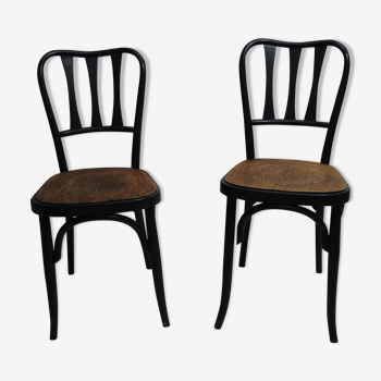 Pair of chairs type bistro restyled
