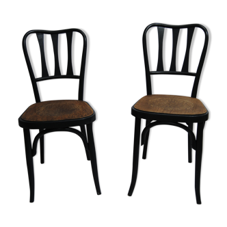 Pair of chairs type bistro restyled
