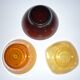 Breakfast set 1 bowl and 2 glass ramekins