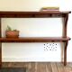 VINTAGE Solid Oak SHELF