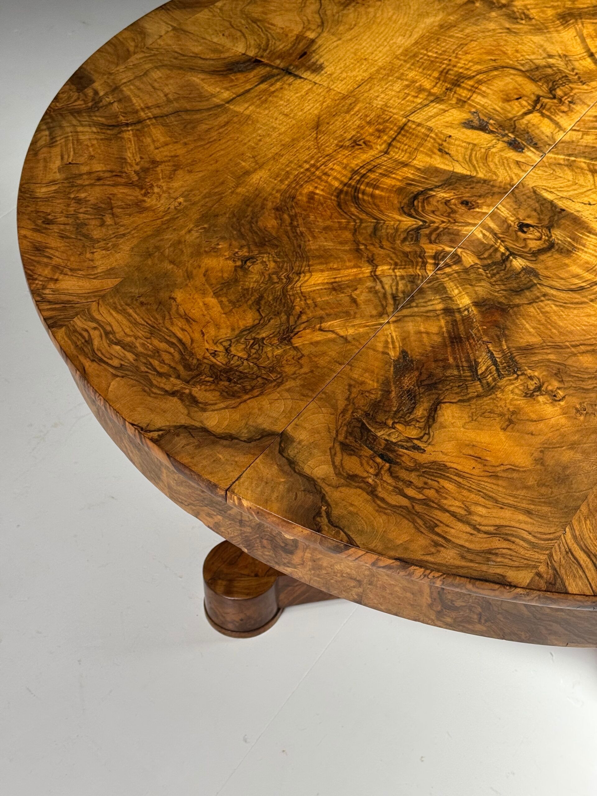 Biedermeier centre table 19th century