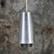 Trio of Raak steel pendant lights, 1960s