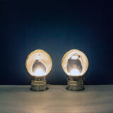 Pair of Murano glass lamps by Toni Zuccheri for VeArt Italia Anni '70