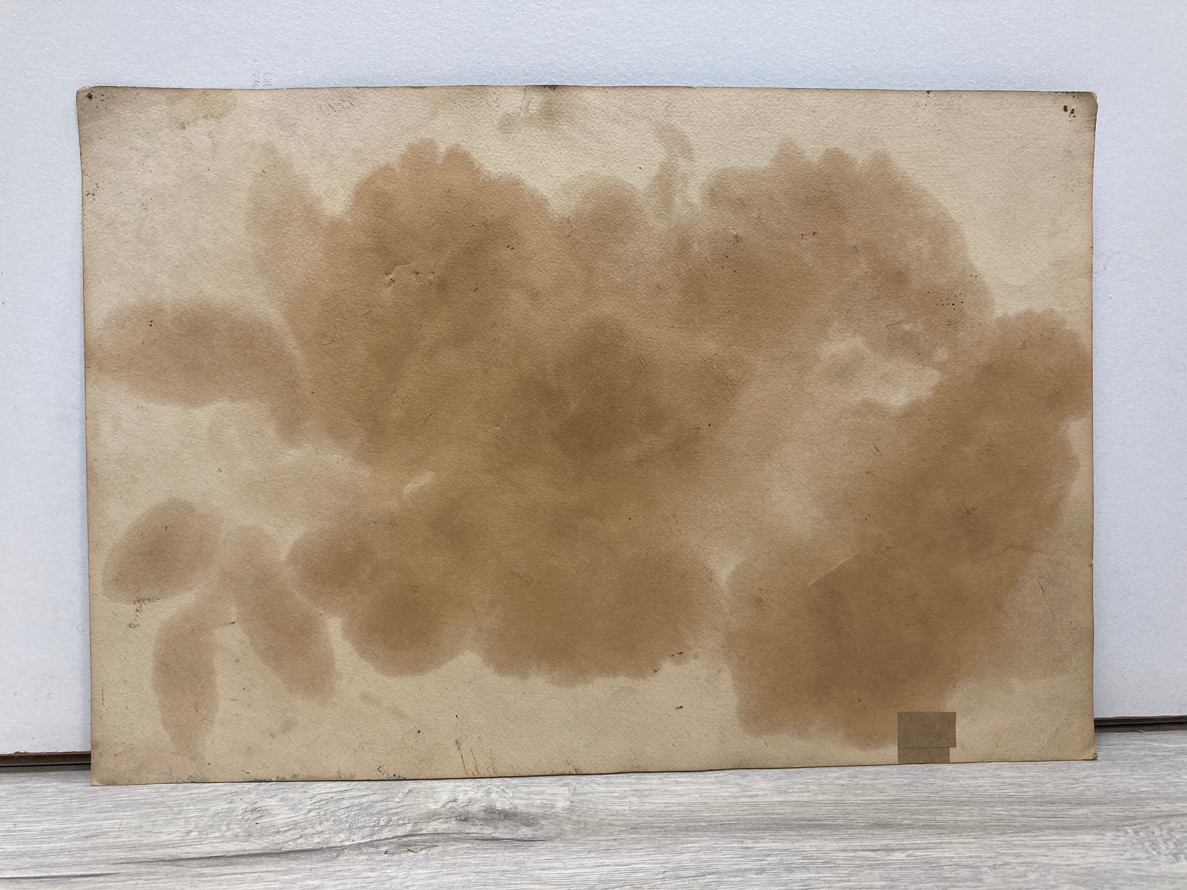 Vintage rose painting