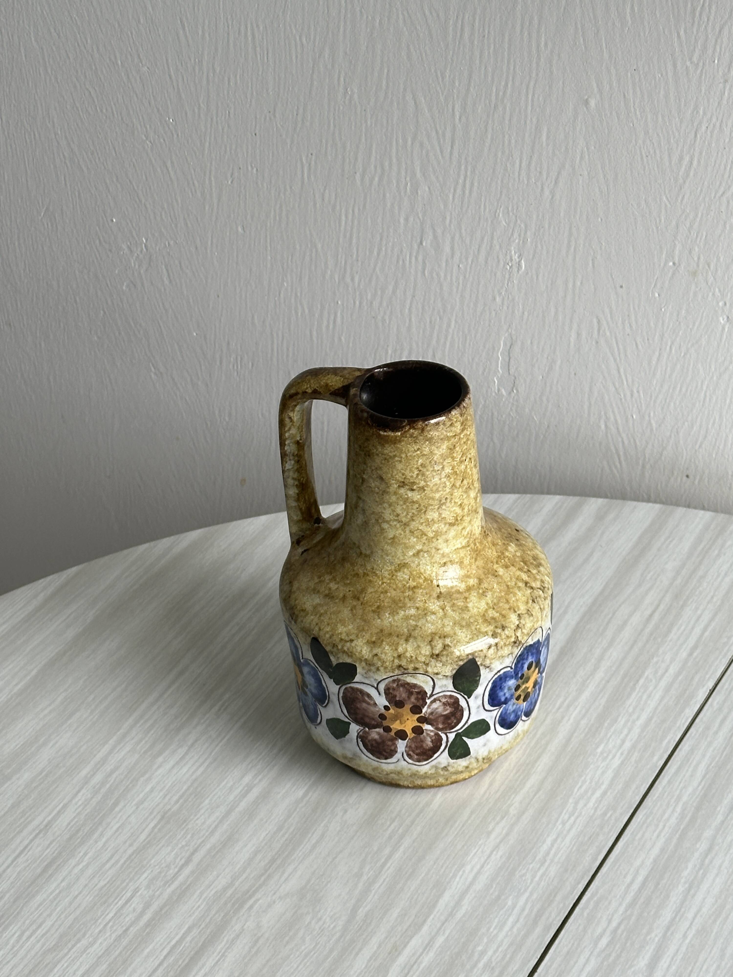 Small ceramic pitcher vase