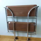 Folding trolley on wheels