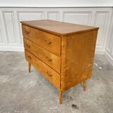 Small vintage Scandinavian chest of drawers