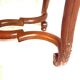Colorful Louis XIV Style Bench with Sheep Bone Base