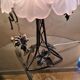 Wrought iron lamp