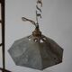 Antique Mirrored Glass Pendant Shade