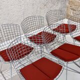 Ensemble de 6 chaises d'Harry Bertoia pour Knoll