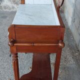 Antique hairdresser, Louis Philippe style with mirror