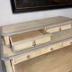 Bureau en bois patiner