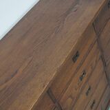 Large Art Deco Dutch Oak Apothecary / Filing Cabinet or Sideboard, 1930s