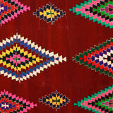 Anatolian handmade kilim rug 340 cm x 164 cm