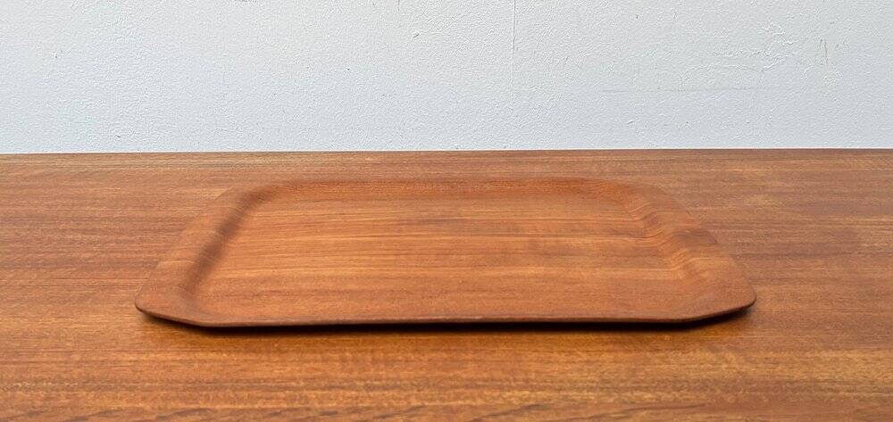 Scandinavian teak plateau from the mid-century, 1960s.