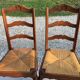 Suite of 6 Louis XV-style mulched chairs