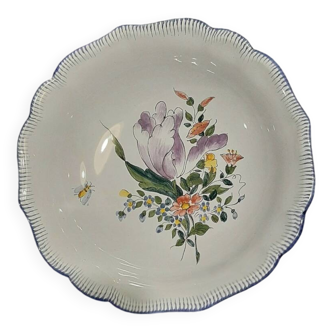 Small hollow dish in Charolles earthenware
