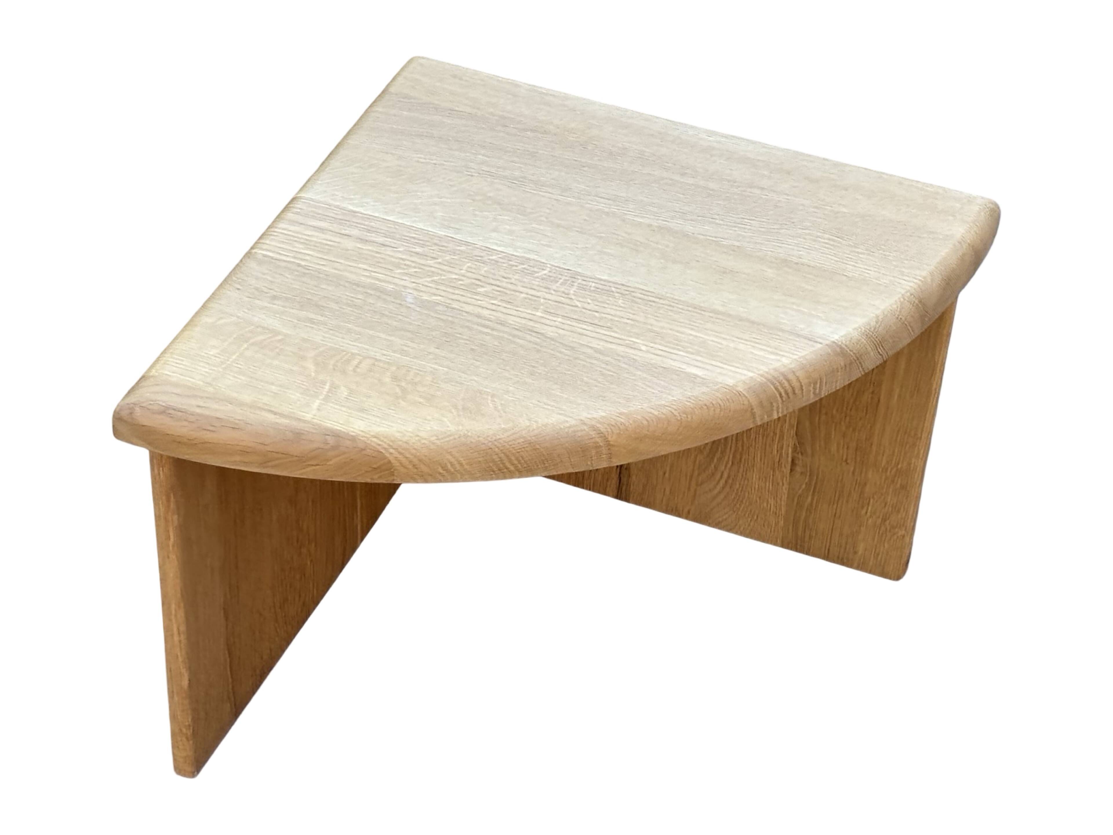 Vintage coffee table with side tables 80s design