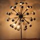 Vintage Sputnik lamp in chrome metal 7 lights