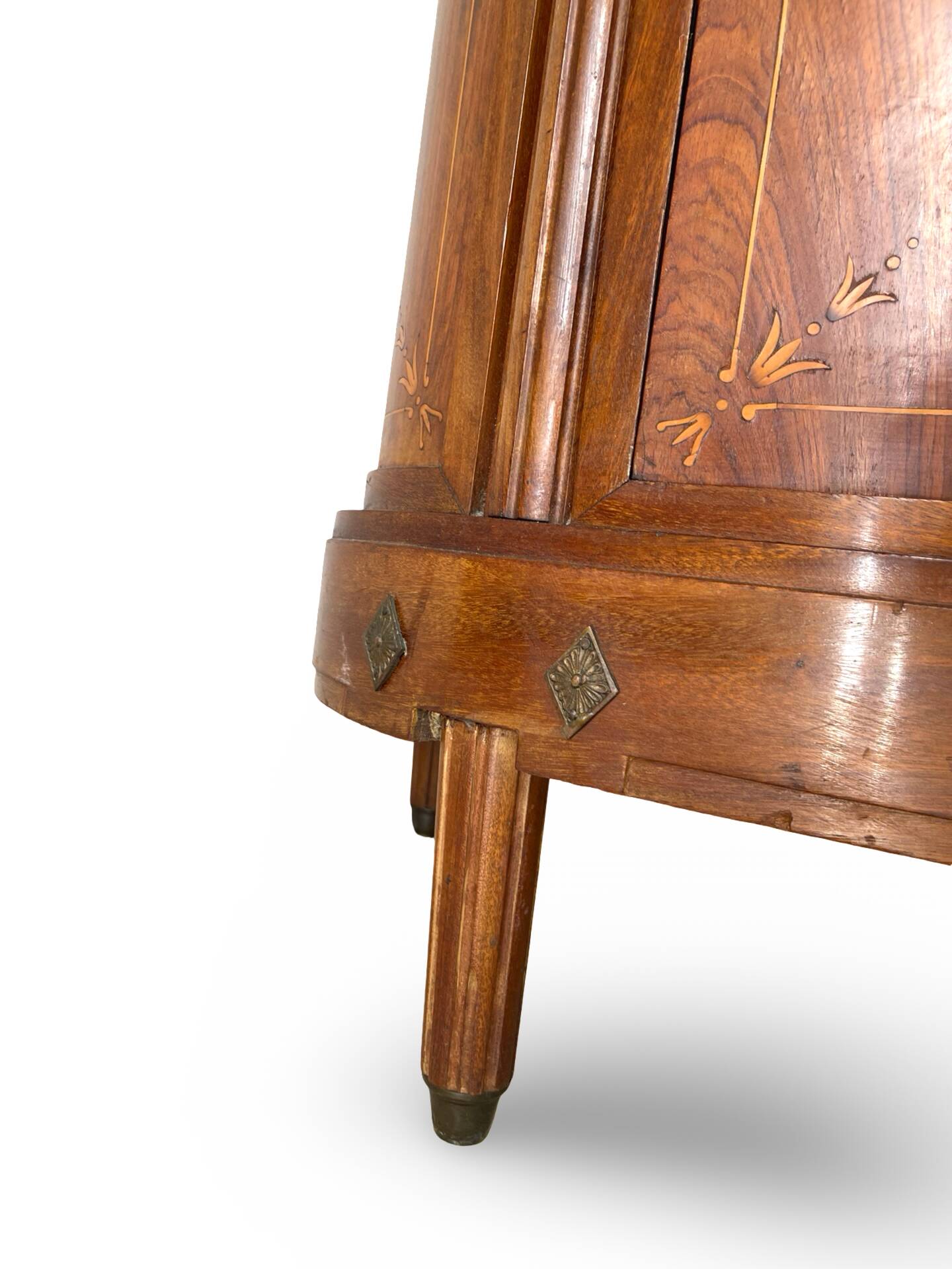 The demi-lune commode/ chest of drawers