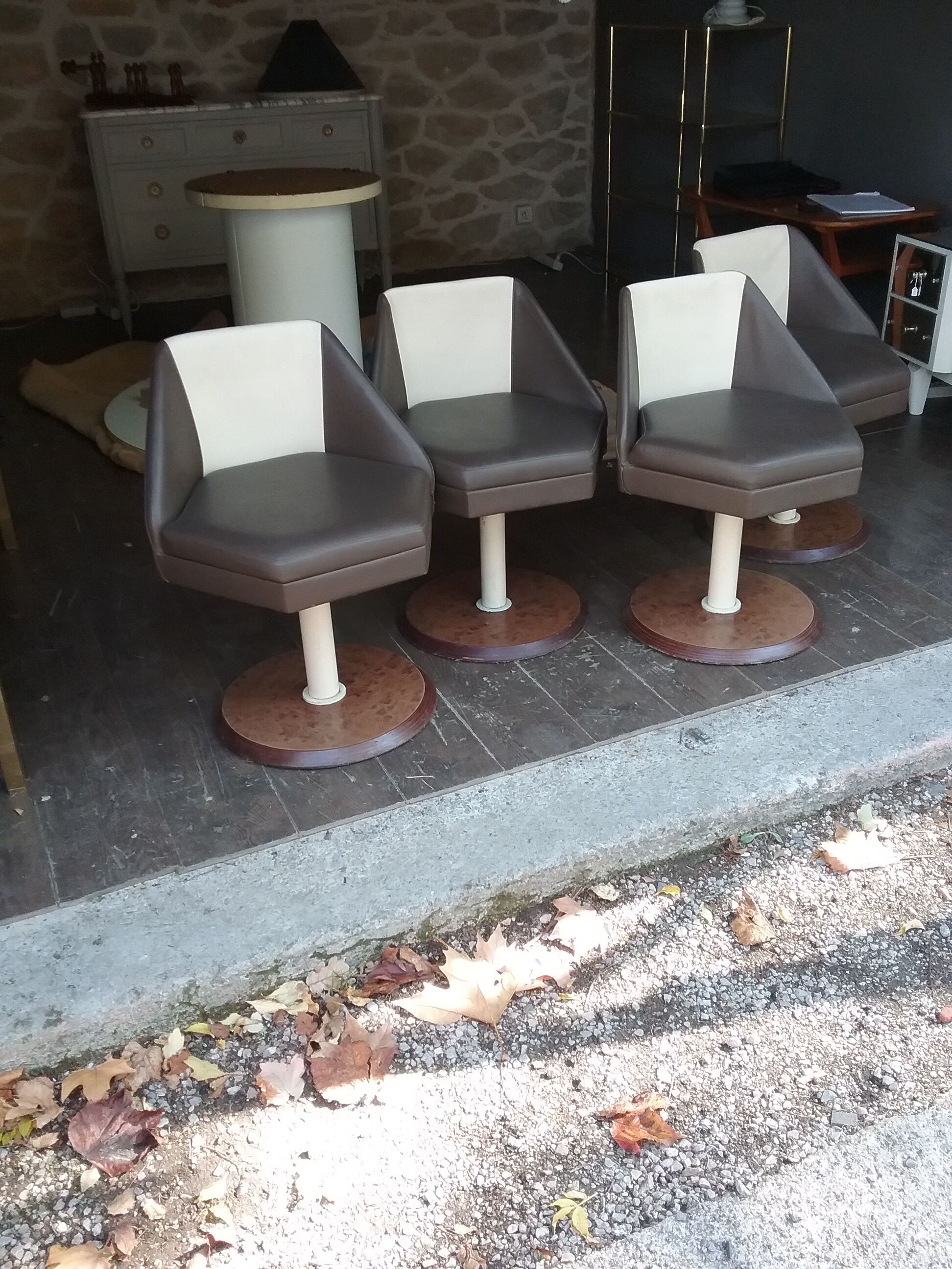 Set of 4 vintage chairs