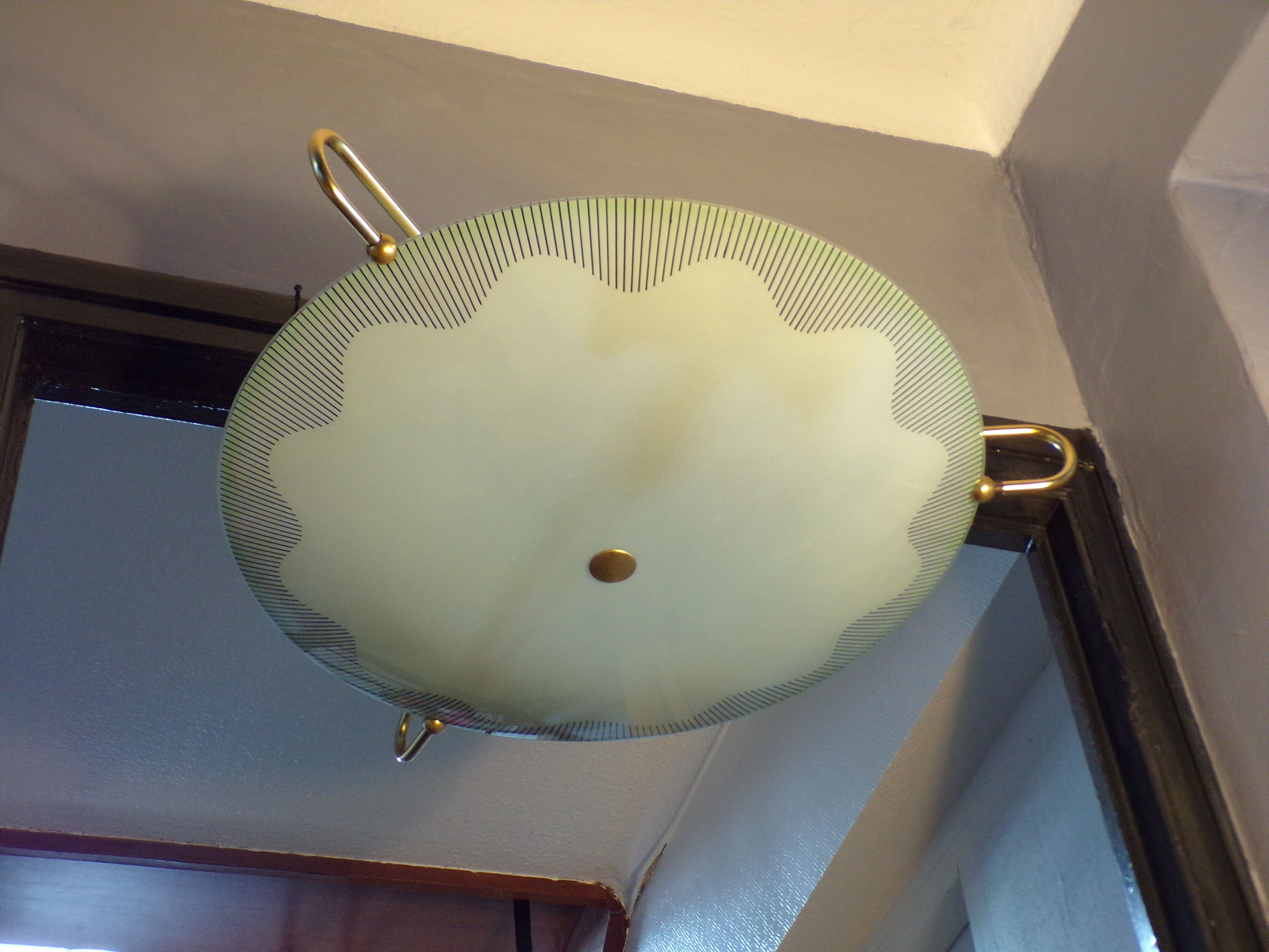 Modernist ceiling lamp 1950