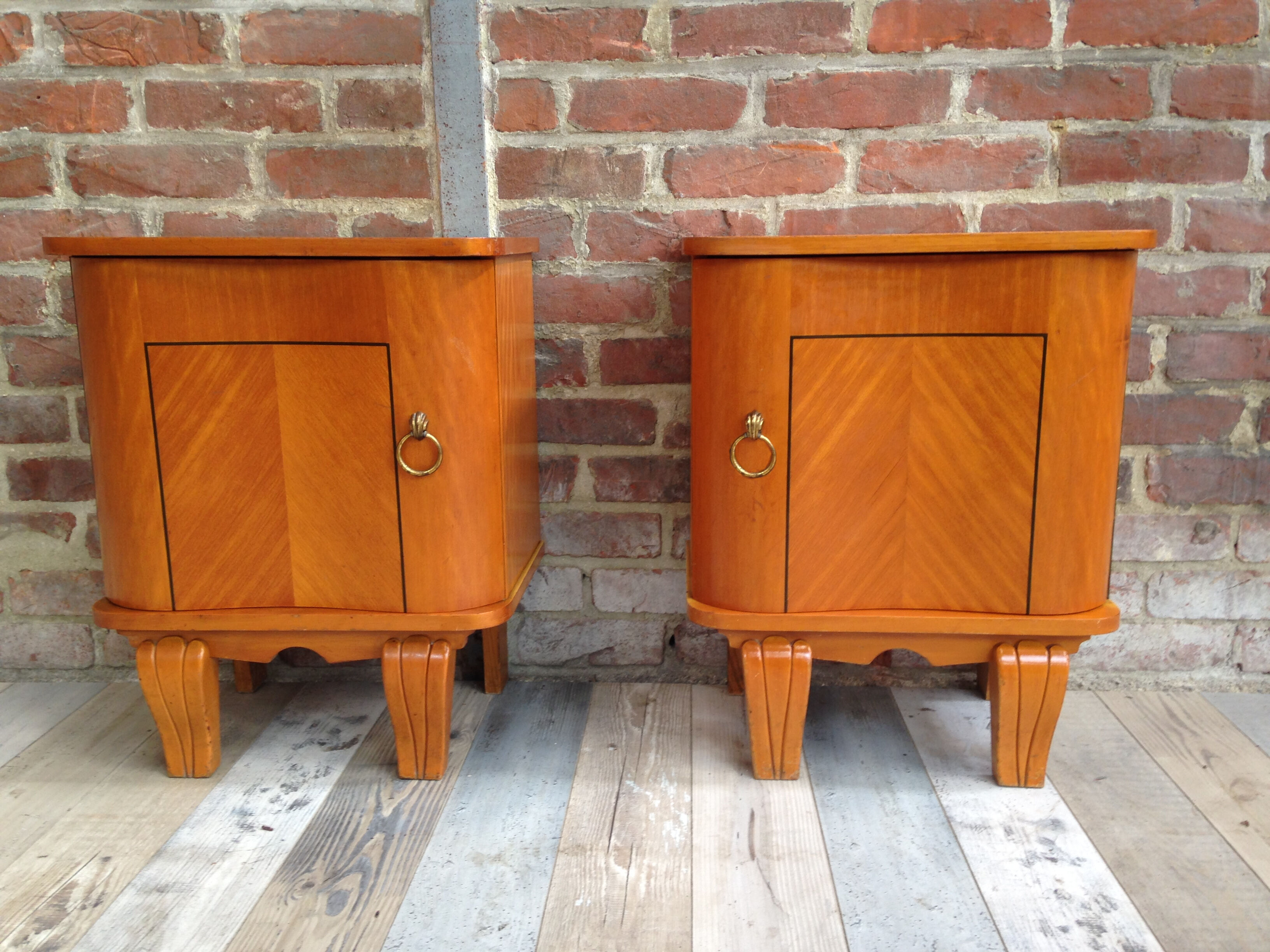 Pair of nightstands in the 1950s