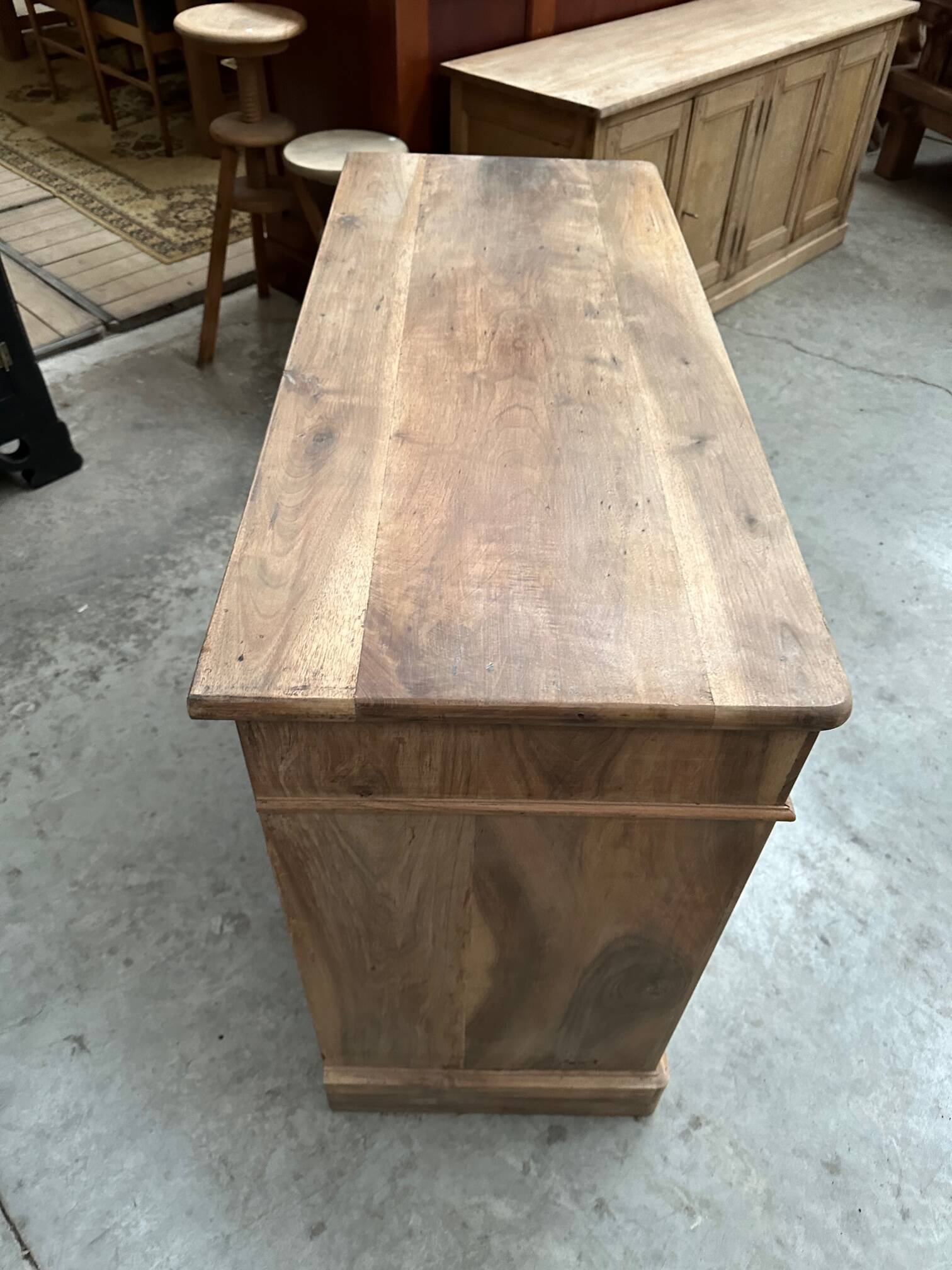 Walnut sideboard Late 19th century