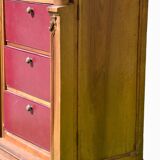 Neo-Gothic walnut cardboard box