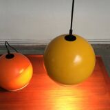 Mid-century space age lustre, set of 2