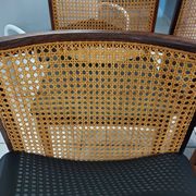 Suite of 6 chairs Italy Tito Agnoli rosewood 1960