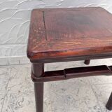 Bamboo side table