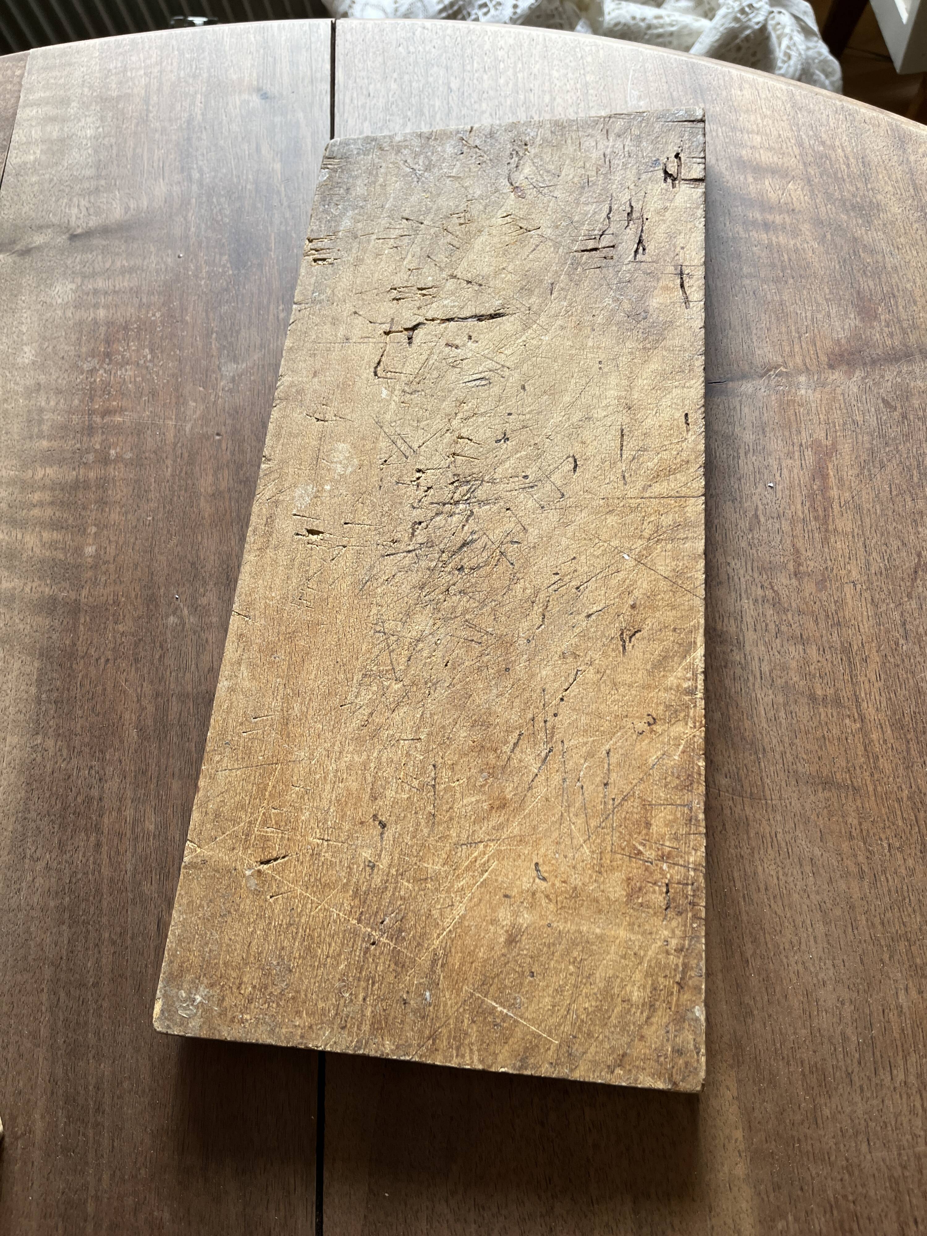 3 old log boards