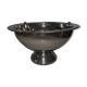 Silver-plated metal champagne bucket, cooler