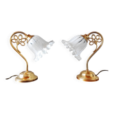 Pair of vintage Italy lamps