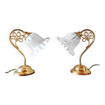 Pair of vintage Italy lamps