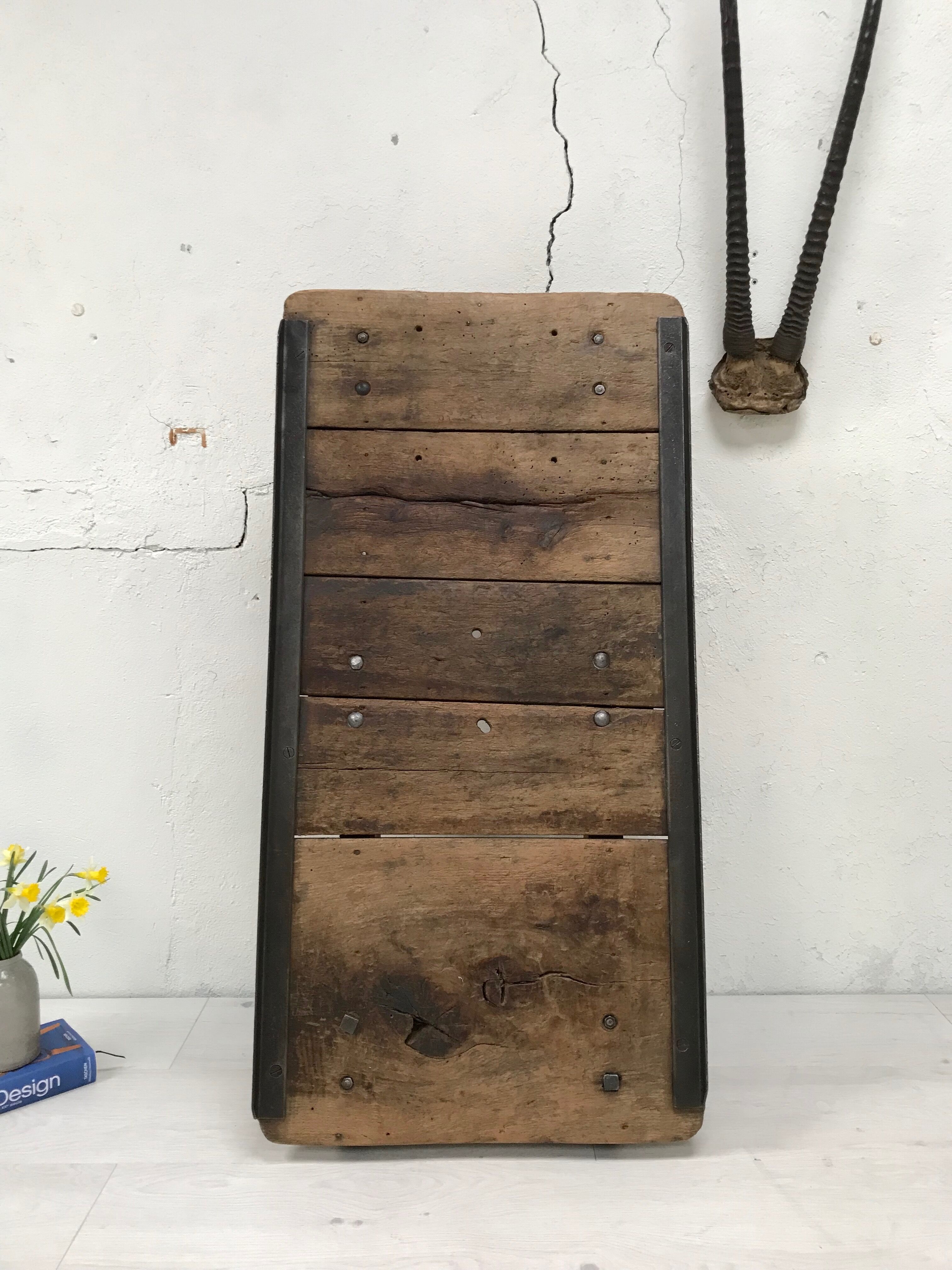 Industrial coffee table