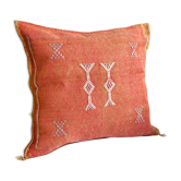 Blood orange cactus silk cushion cover