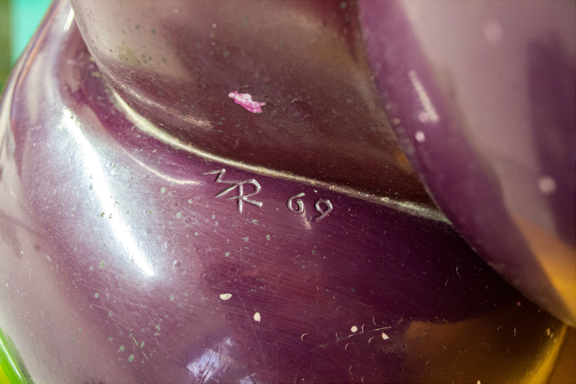 Lacquered fiberglass sculpture by Margo 1969